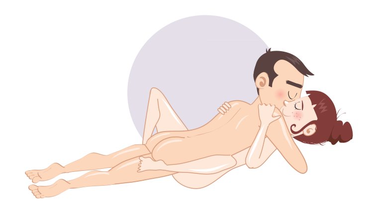 Missionarsstellung mit Kissen bei Hämorrhoiden Missionarsstellung mit Kissen bei Hämorrhoiden